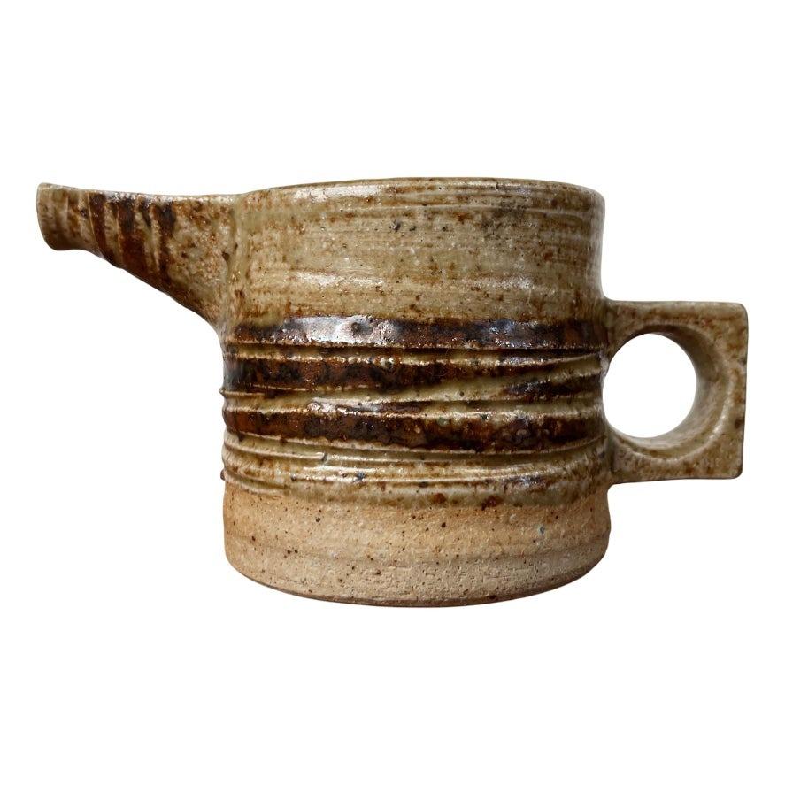 Jarra de cerámica danesa moderna de mediados de siglo, de Tue Poulsen para Tue Keramik, años 60 en venta