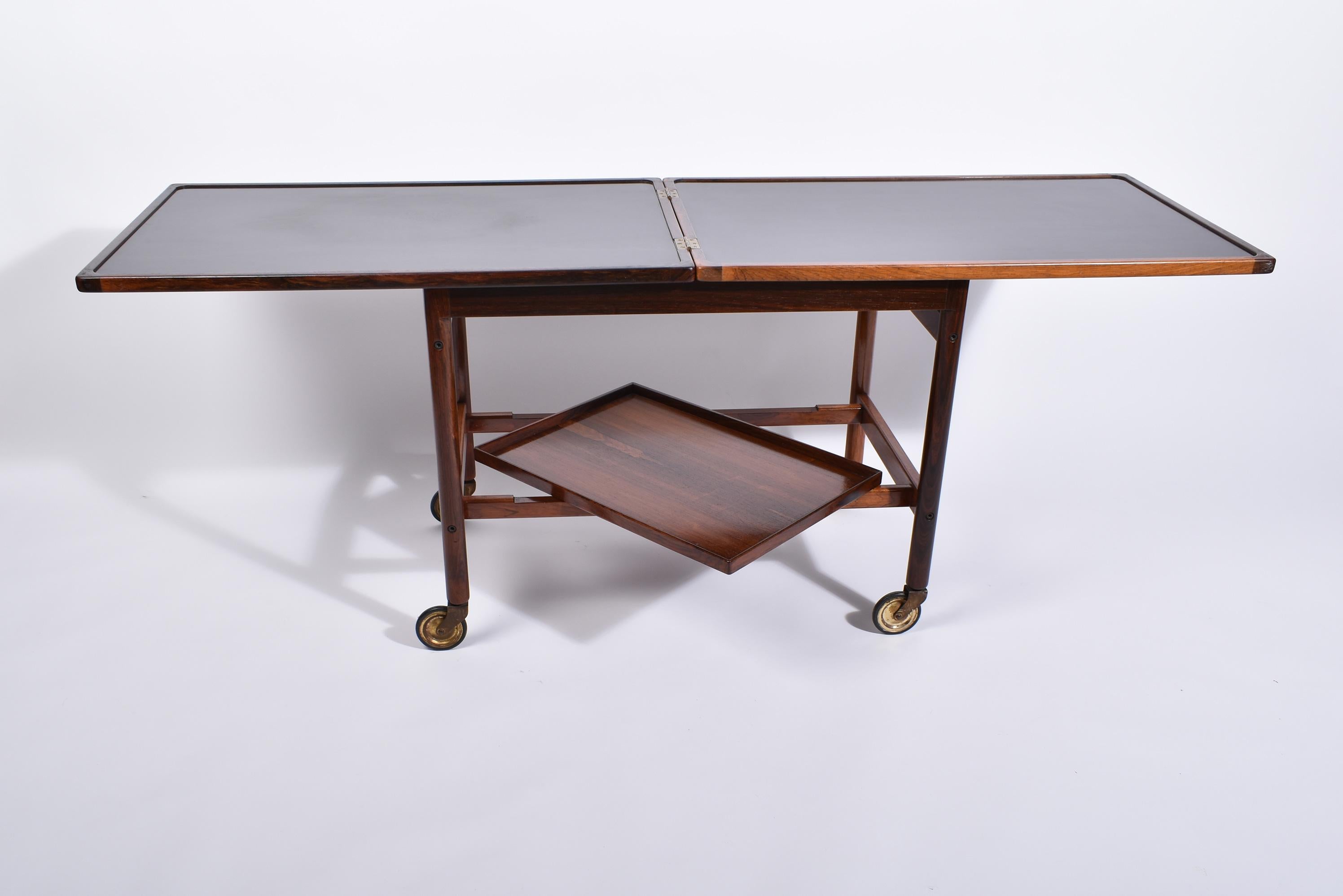 Mid-Century Modern Danish Bar Cart by Kurt Østervig for Jason, 1960 7