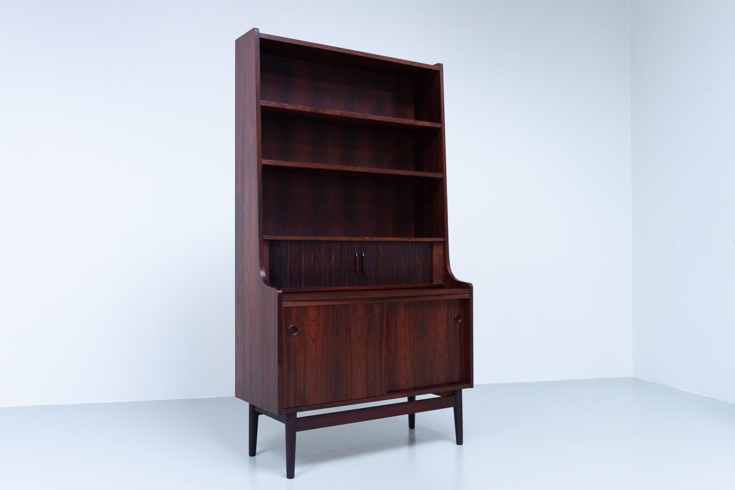 Mid-Century Modern Danish Rosewood Bookcase by Johannes Sorth, 1960s For Sale 5