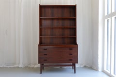 Mid-Century Modern Danish Rosewood Bookcase by Johannes Sorth, 1960s.