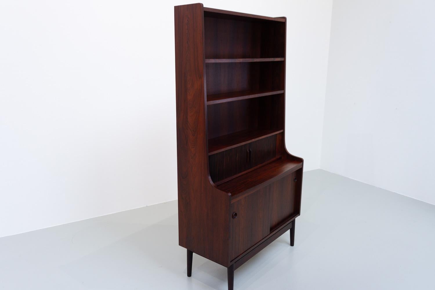 Scandinavian Modern Mid-Century Modern Danish Rosewood Bookcase by Johannes Sorth, 1960s For Sale