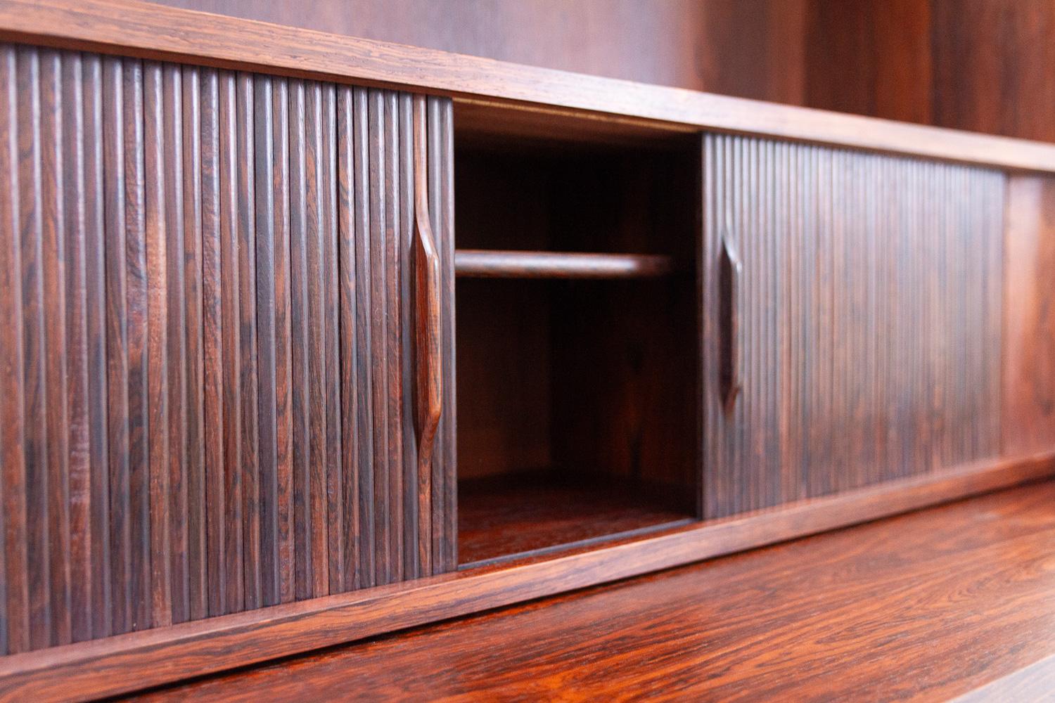 Mid-Century Modern Danish Rosewood Bookcase by Johannes Sorth, 1960s For Sale 3
