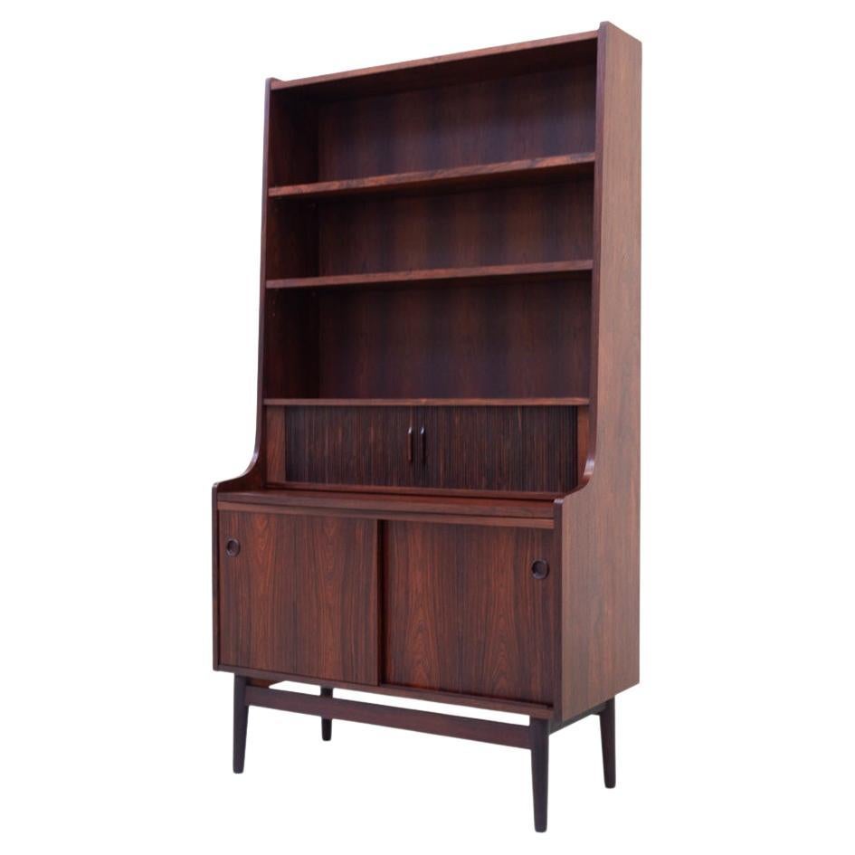 Mid-Century Modern Danish Rosewood Bookcase by Johannes Sorth, 1960s For Sale