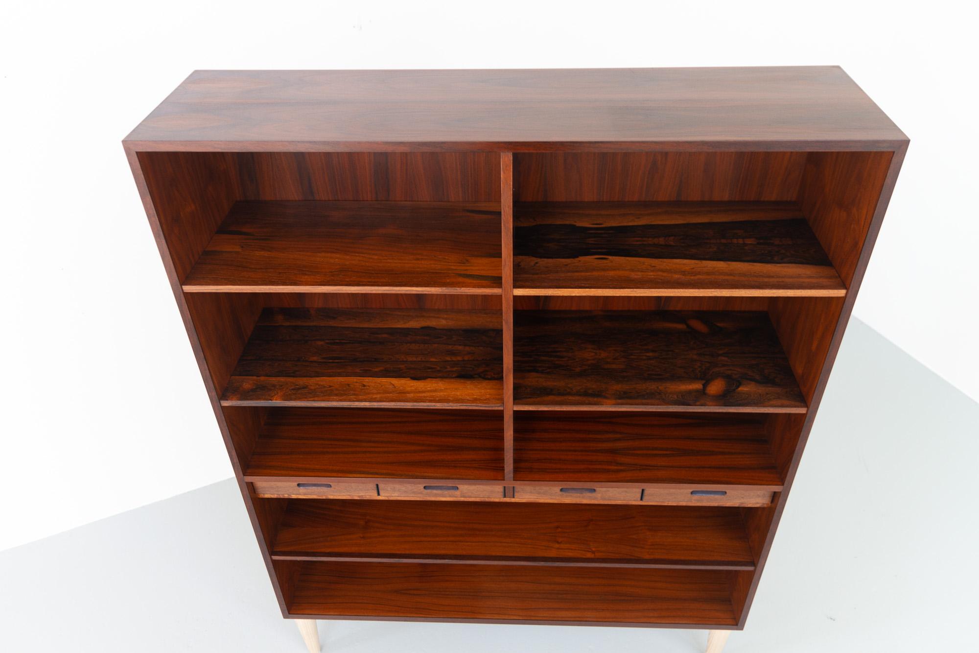 Mid-20th Century Mid-Century Modern Danish Rosewood Bookcase by Kai Winding, 1960s For Sale