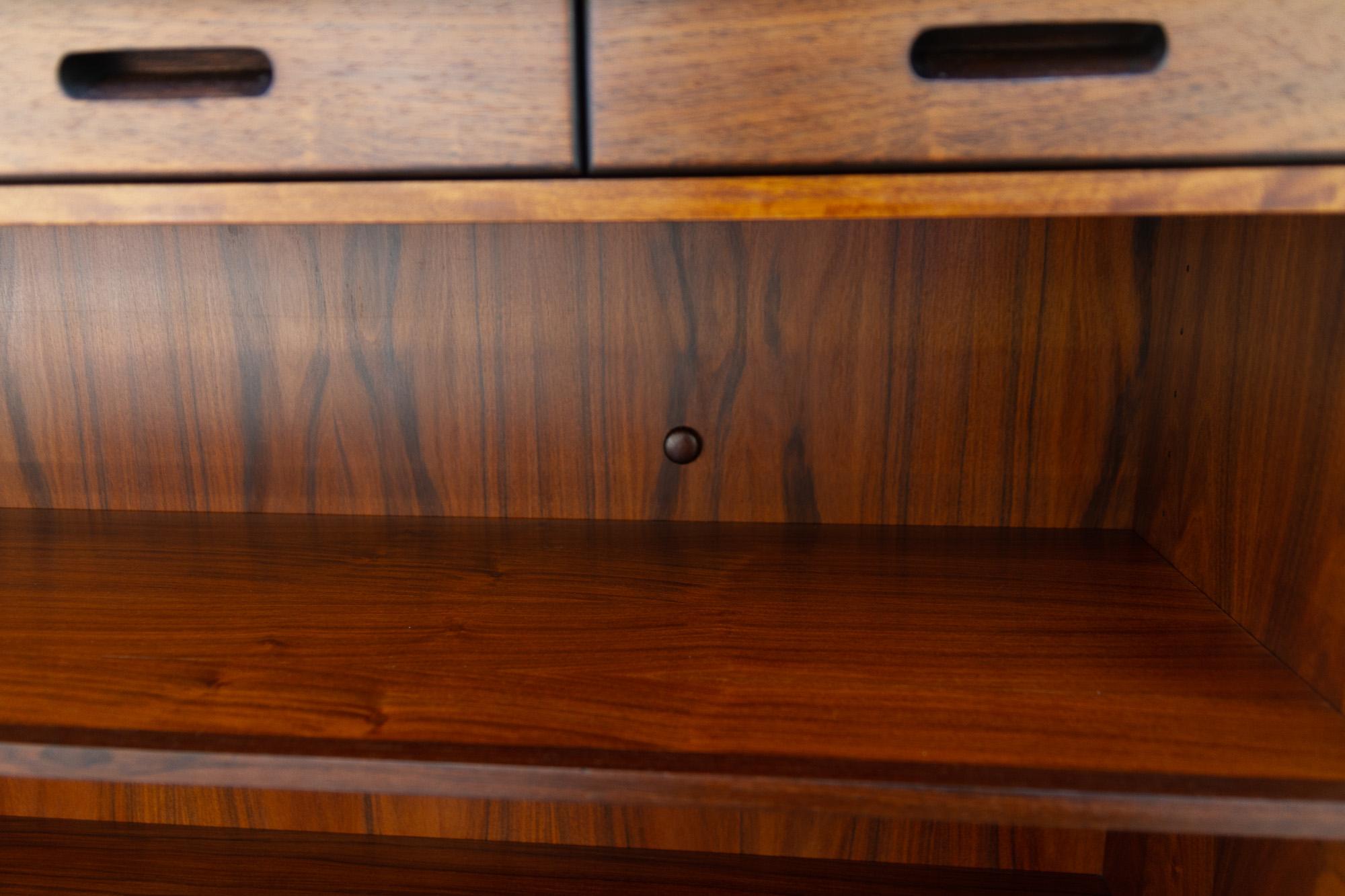 Mid-Century Modern Danish Rosewood Bookcase by Kai Winding, 1960s For Sale 3