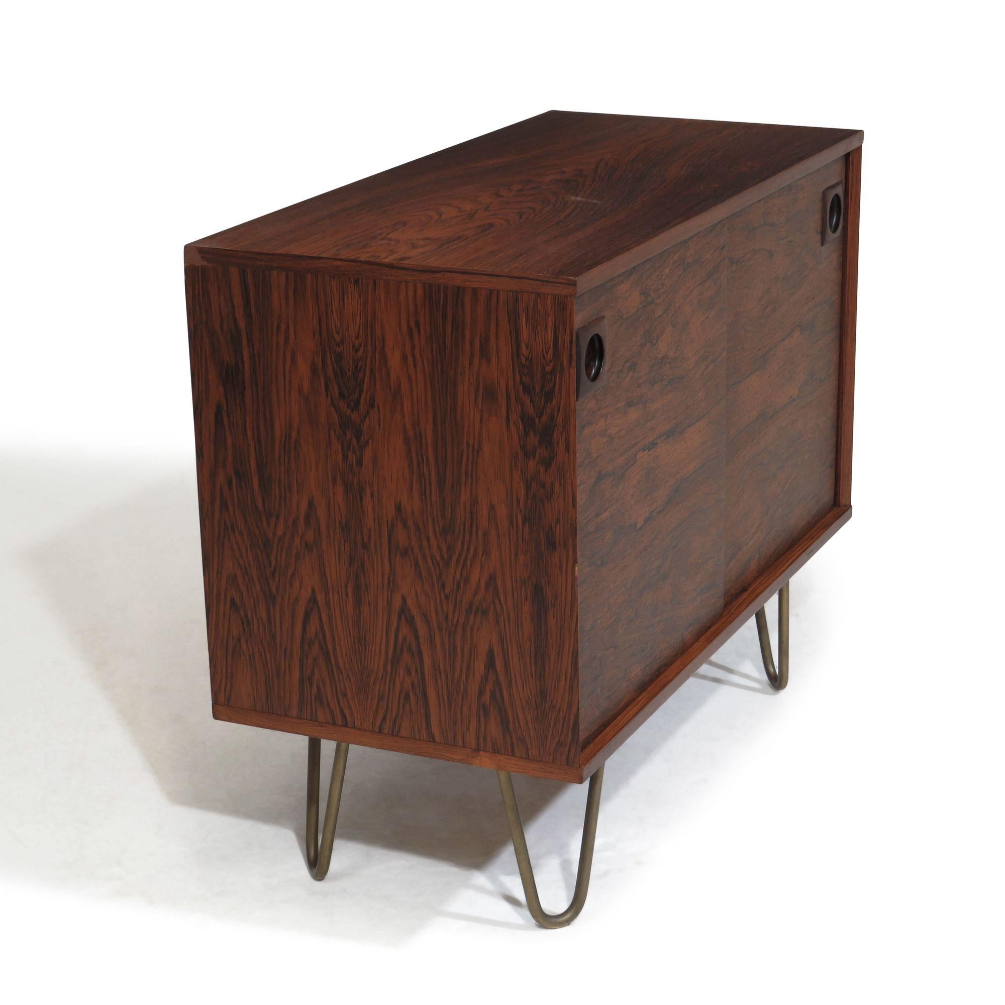 Mid-Century Modern Danish Rosewood Cabinet or Nightstand 1