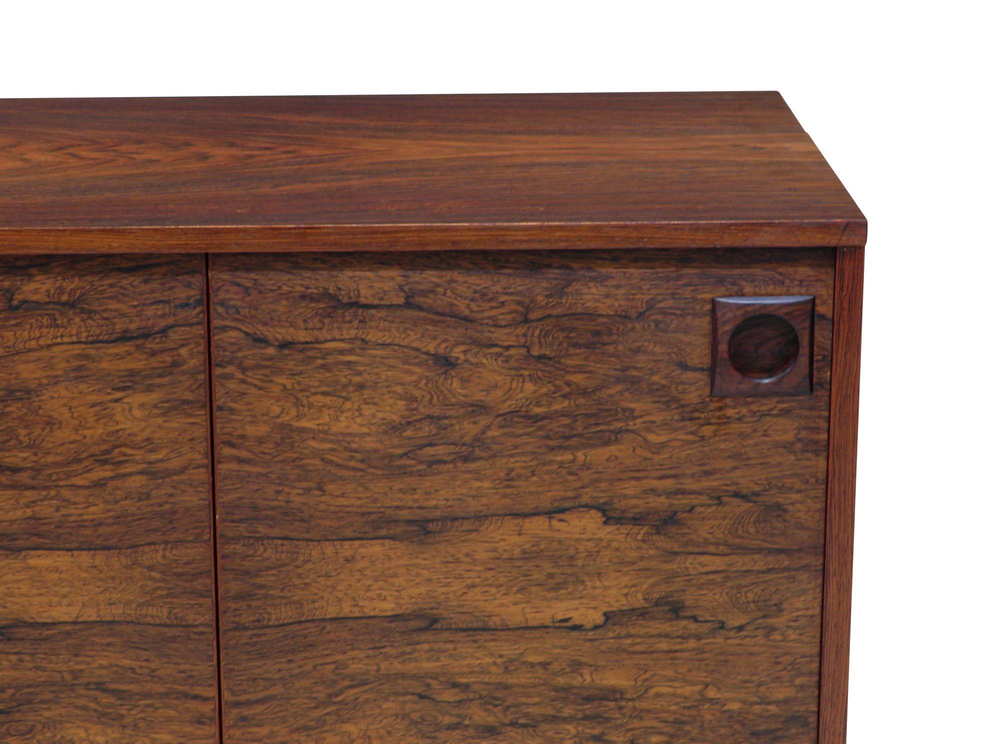 Mid-Century Modern Danish Rosewood Cabinet or Nightstand 3