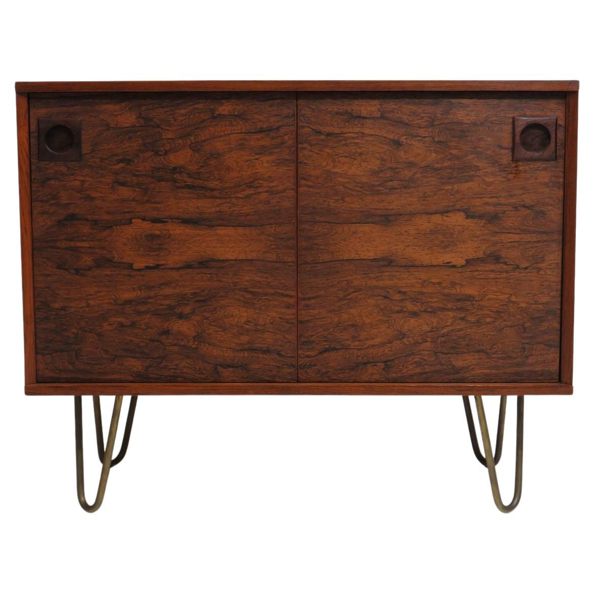 Mid-Century Modern Danish Rosewood Cabinet or Nightstand