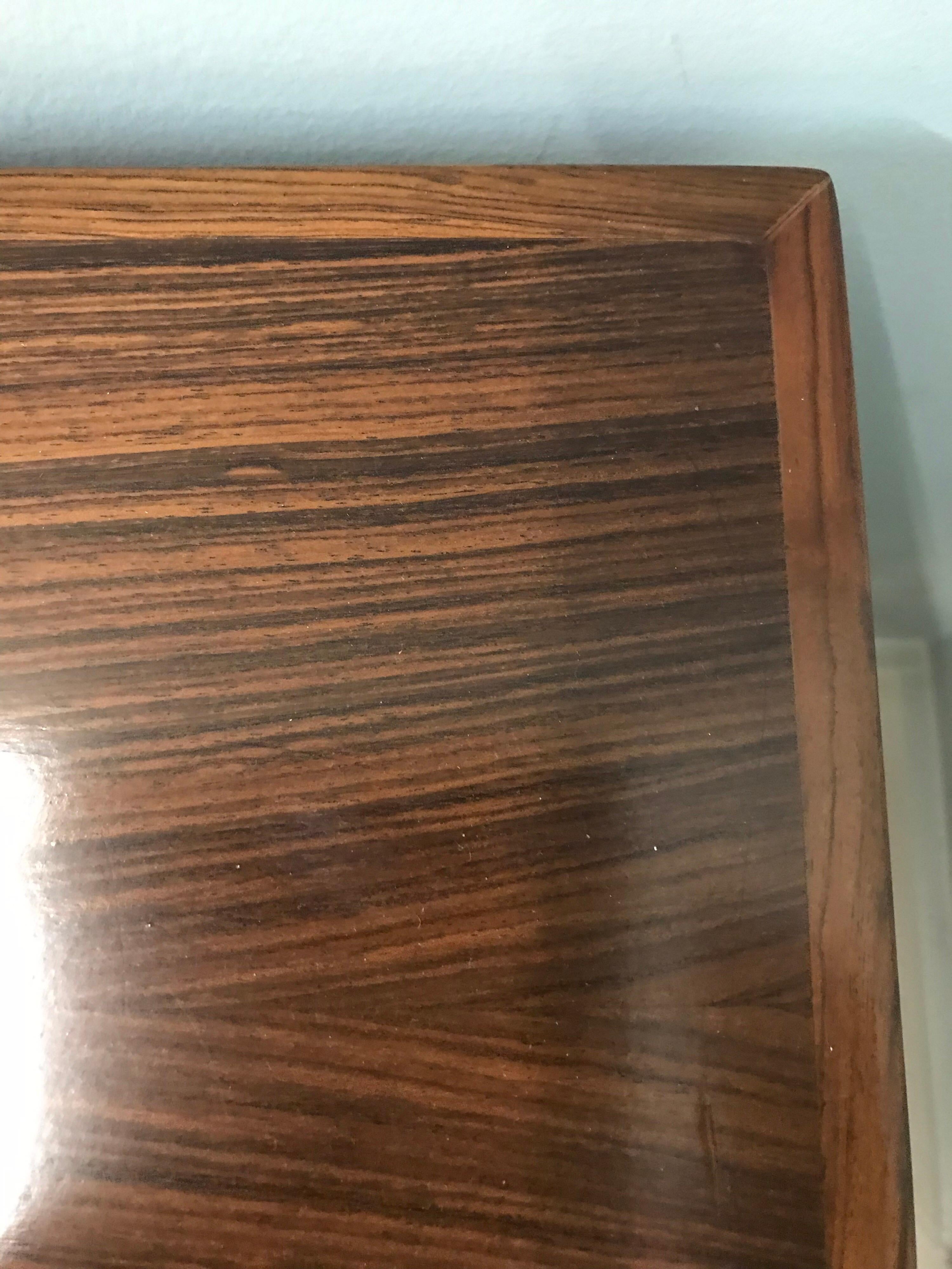 Mid-Century Modern Danish Rosewood Desk Writing Table 1