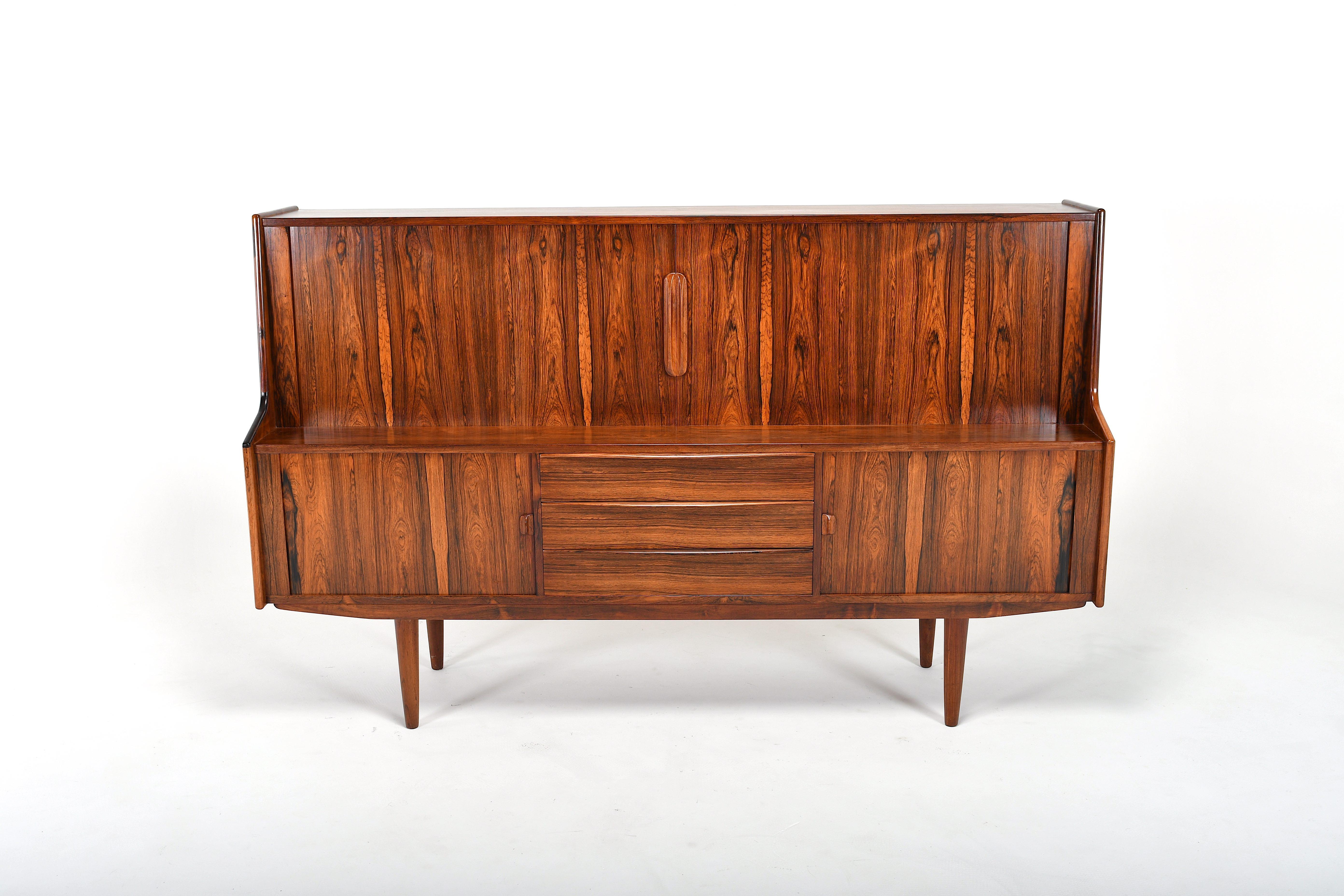 Mid-Century Modern Danish Highboard by Ib Kofod Larsen for Faarup, 1960 6