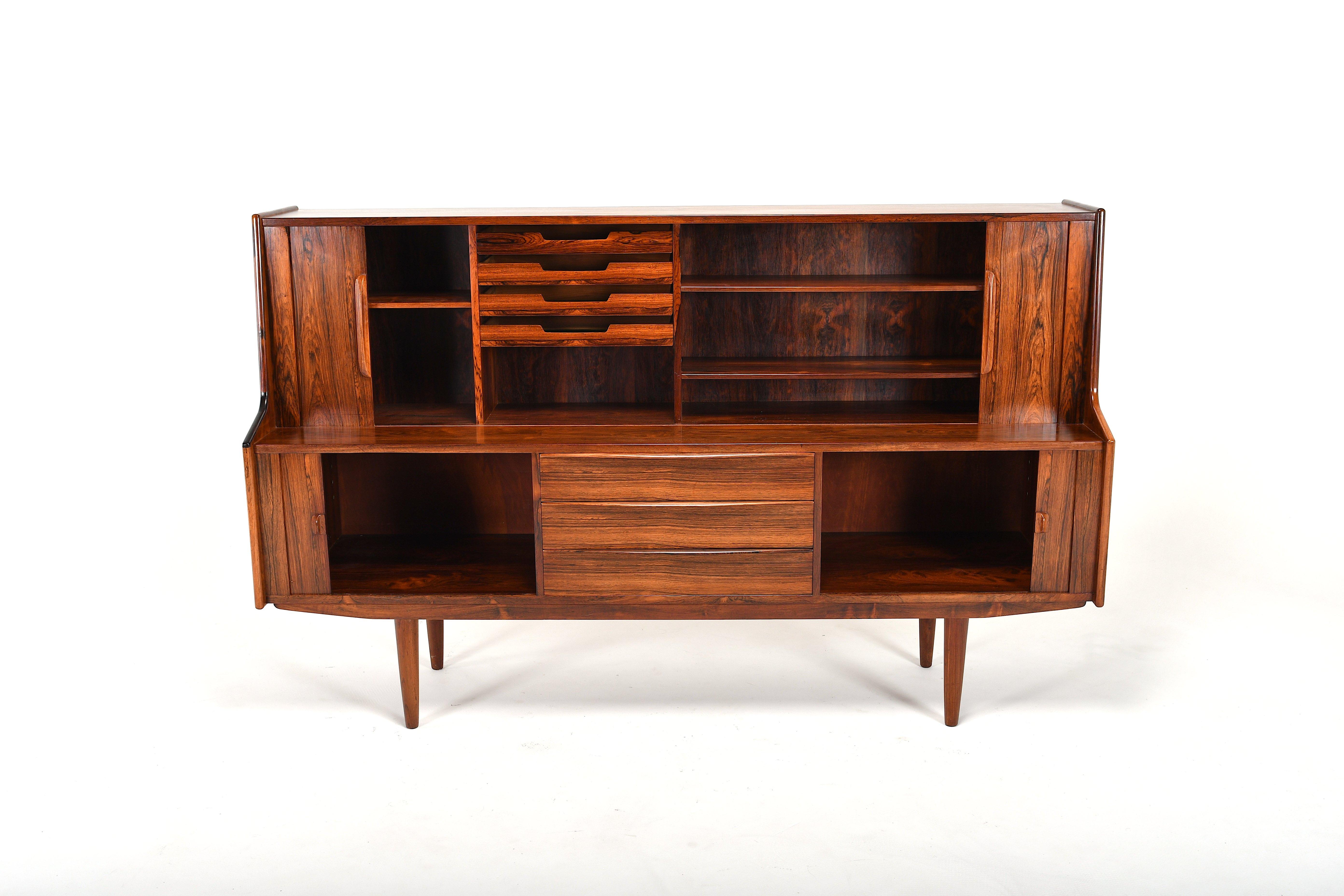 Mid-20th Century Mid-Century Modern Danish Highboard by Ib Kofod Larsen for Faarup, 1960