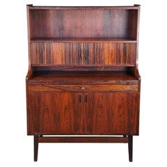 Mid Century Modern Danish Rosewood Secretary Desk Johannes Sorth For Bornholm