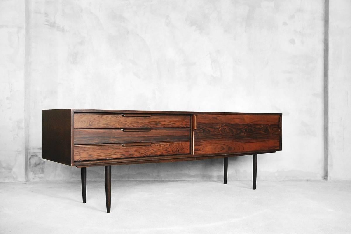 Mid-Century Modern Danish Rosewood Sideboard with Drawers, 1960s 5