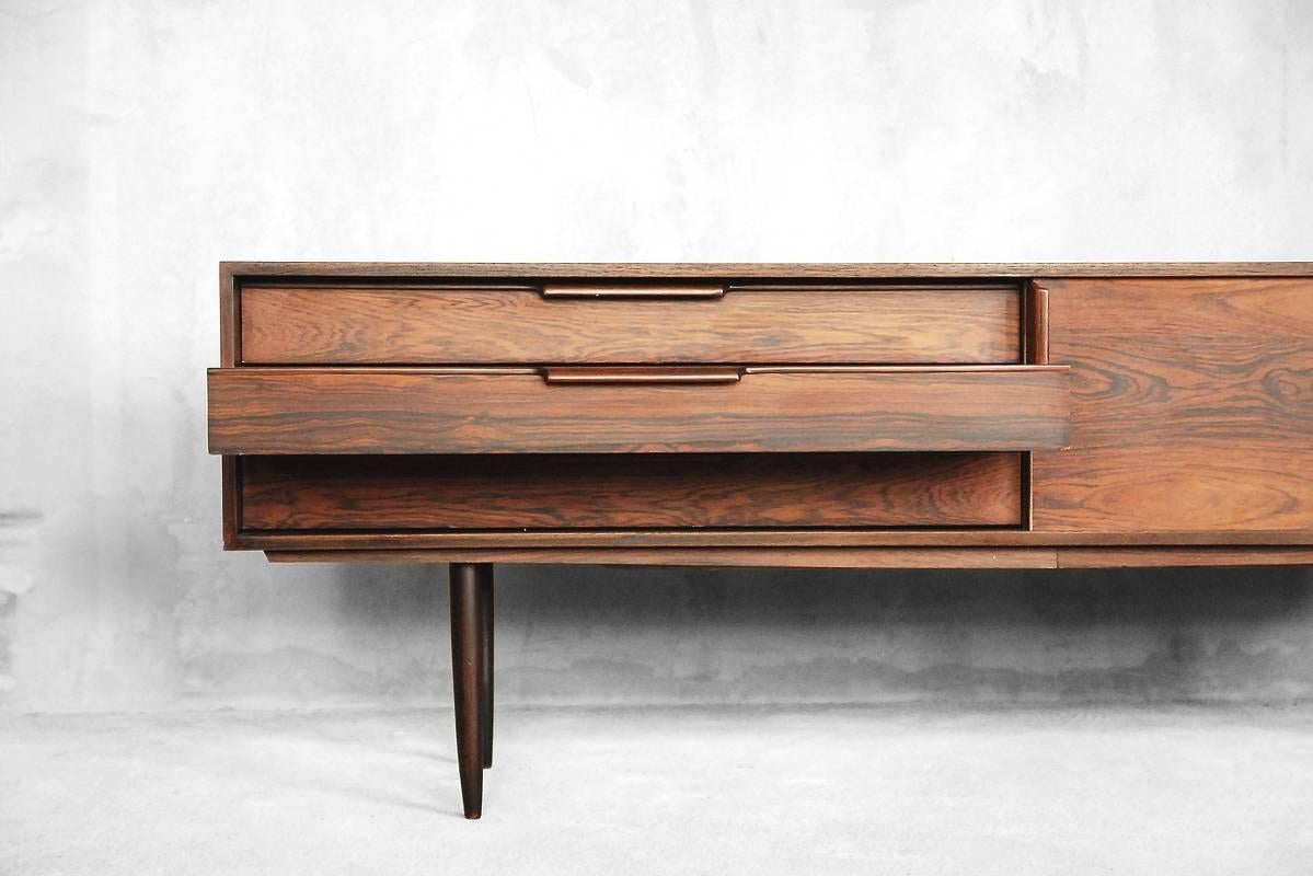 Mid-Century Modern Danish Rosewood Sideboard with Drawers, 1960s 8
