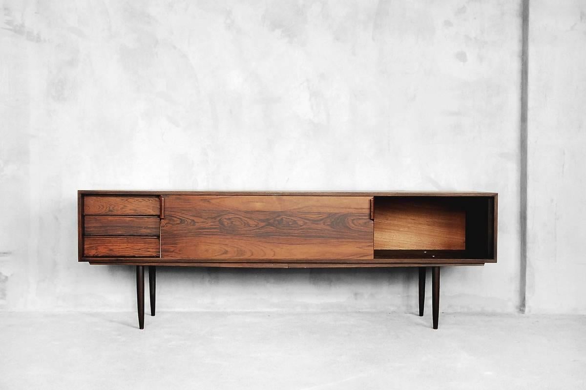 Mid-20th Century Mid-Century Modern Danish Rosewood Sideboard with Drawers, 1960s