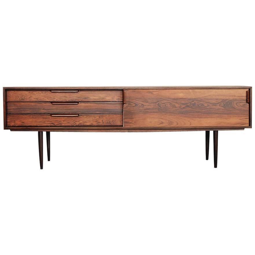 Mid-Century Modern Danish Rosewood Sideboard with Drawers, 1960s