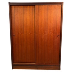 Mid-Century Modern Danish Rosewood Sliding Door Cabinet Mid-Century Modern Danish Rosewood Sliding Door Cabinet