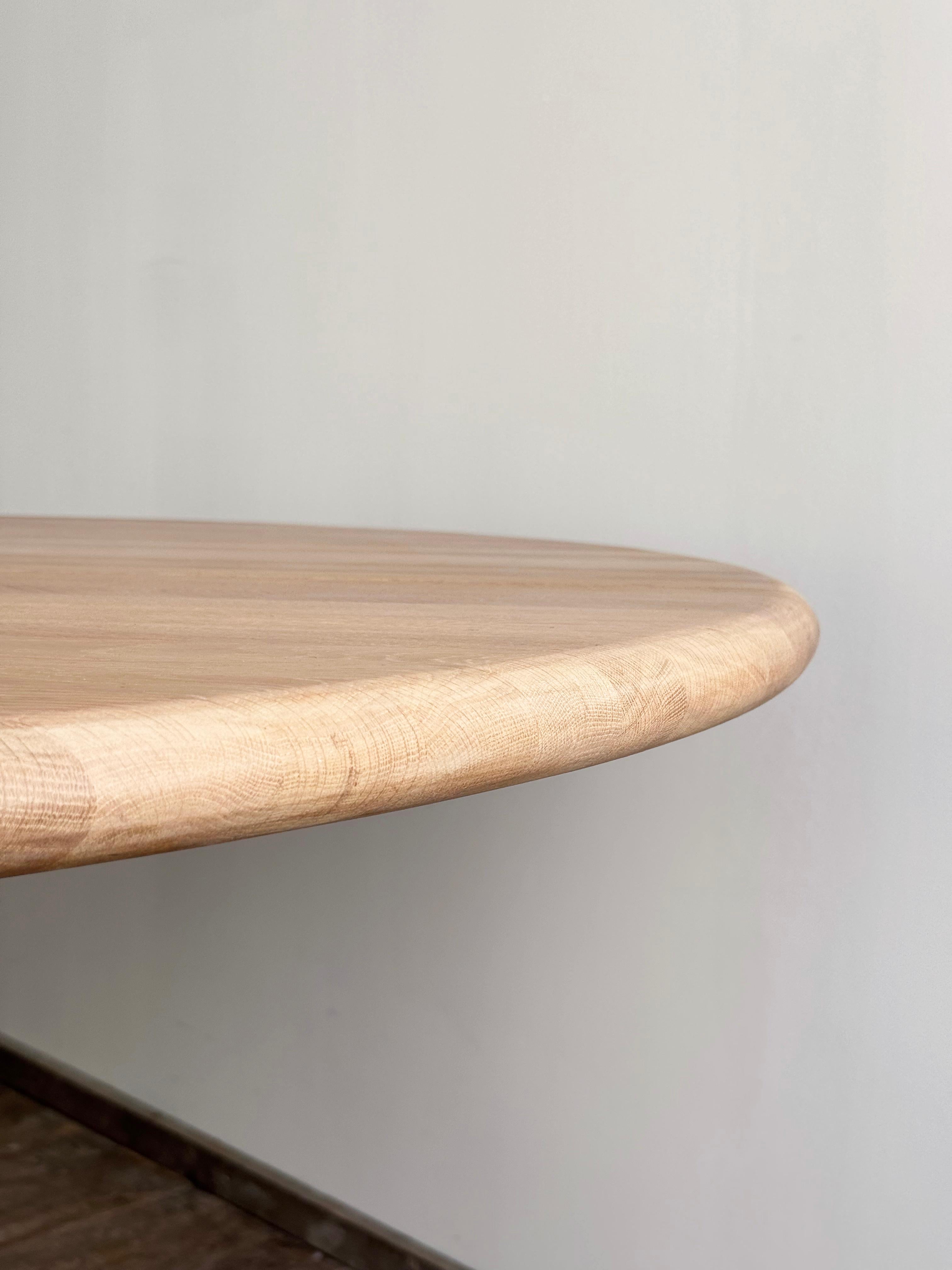 Mid-Century Modern Danish Round Extendable Teak Dining Table from Glostrup, 1960 5