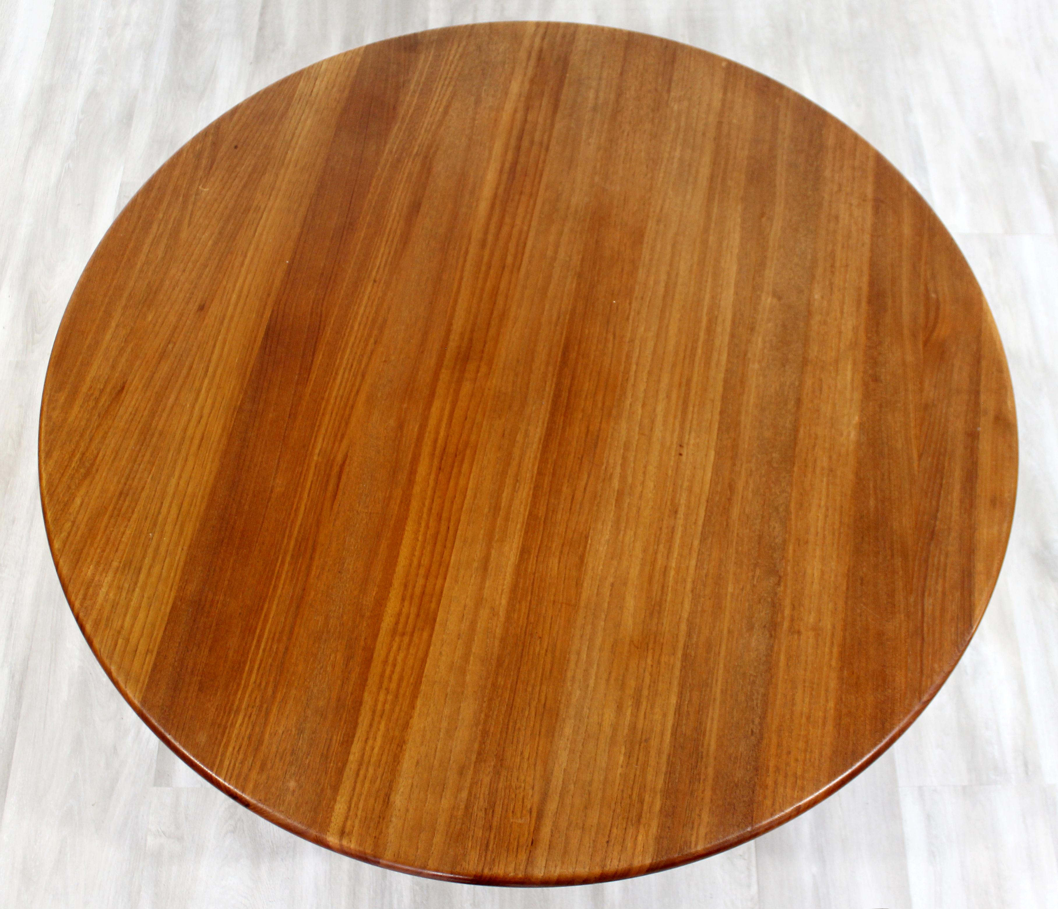 danish round coffee table