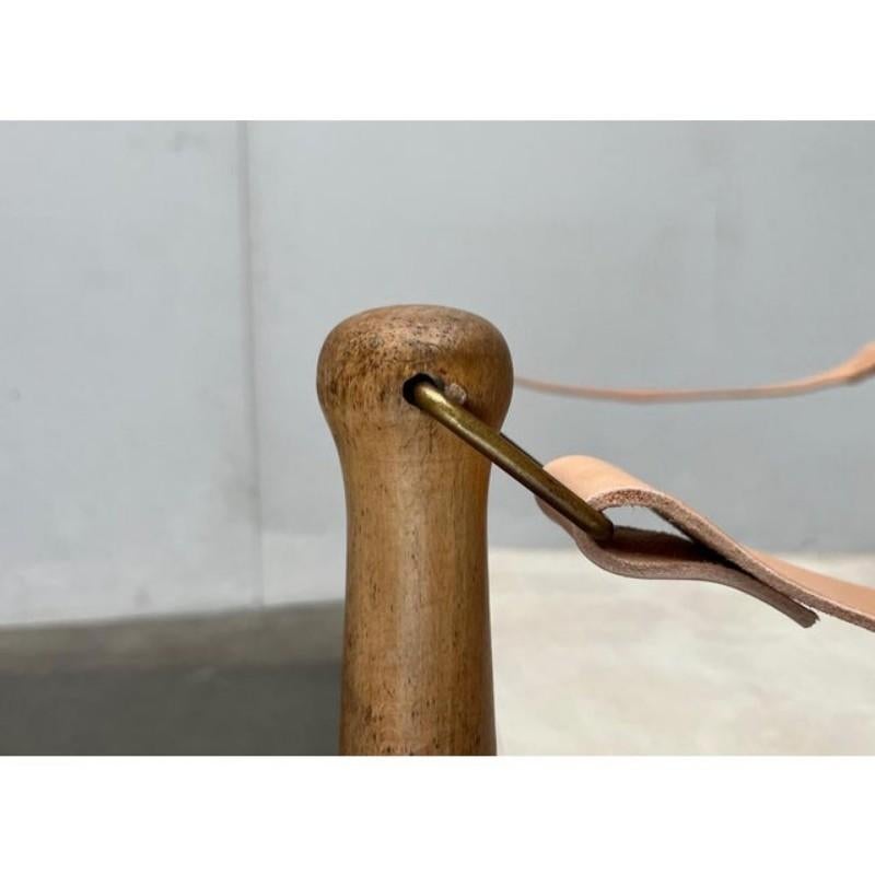 Mid-Century Modern Danish Safari Chair from Farstrup, 1960s For Sale 7