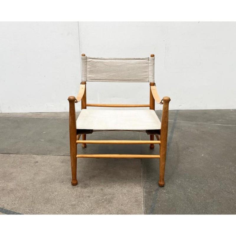 20th Century Mid-Century Modern Danish Safari Chair from Farstrup, 1960s For Sale