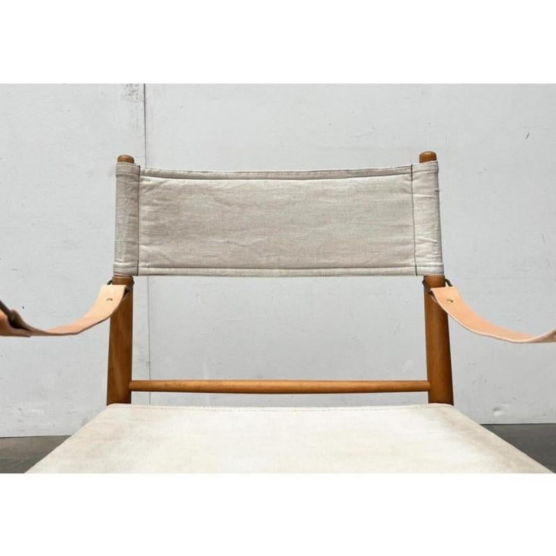 Mid-Century Modern Danish Safari Chair from Farstrup, 1960s For Sale 1