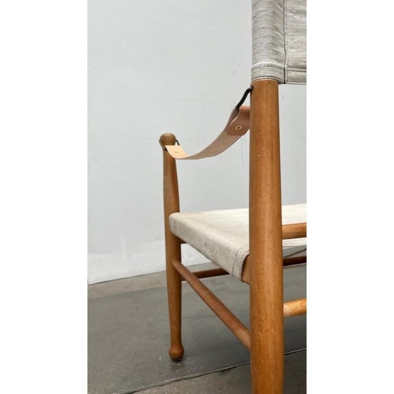 Mid-Century Modern Danish Safari Chair from Farstrup, 1960s For Sale 2