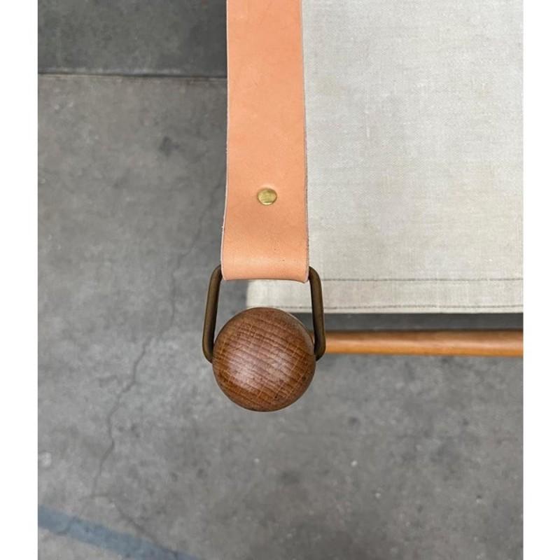 Mid-Century Modern Danish Safari Chair from Farstrup, 1960s For Sale 4
