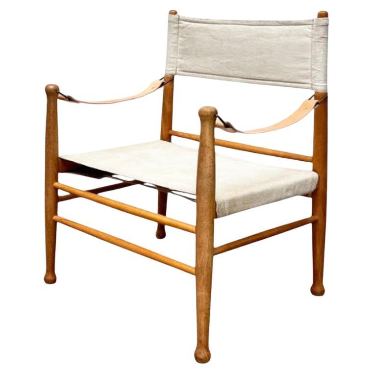 Mid-Century Modern Danish Safari Chair from Farstrup, 1960s