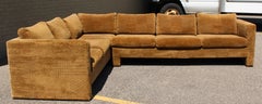Mid-Century Modern Danish Selig 2 Pc Sofa Sectional, 1970s