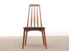 Mid-Century Modern Danish Set of 4 Chairs in Teak Model Eva by Niels Kofoed