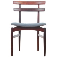 Mid-Century Modern Danish Set of Six Chairs in Rosewood by Poul Hundevad