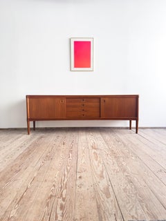 Mid-Century Modern Danish Sideboard in Teak by H.W. Klein, Bramin, Denmark, 1960