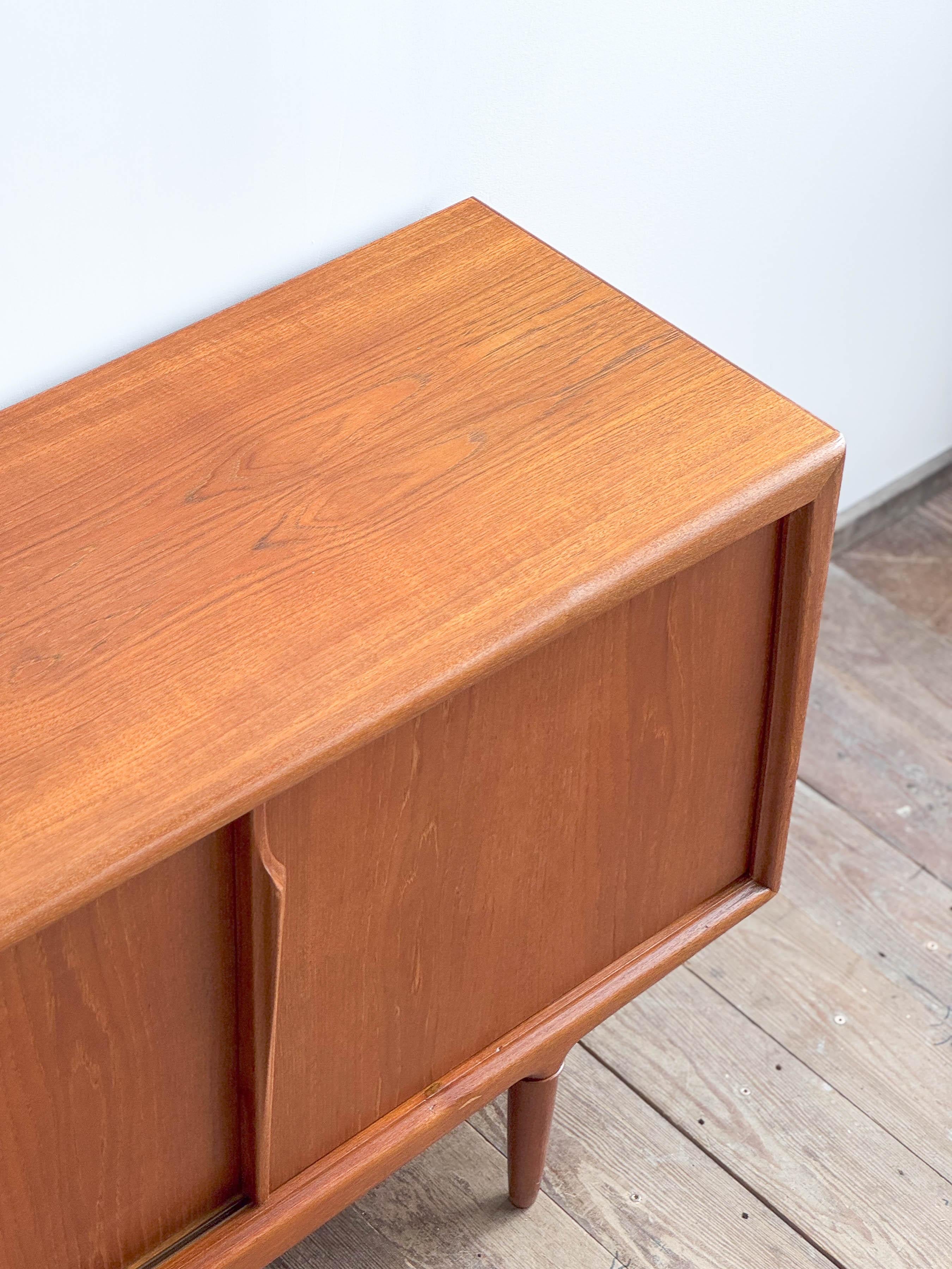 Mid-Century Modern Danish Sideboard in Teak from Axel Christensen Odder For Sale 12