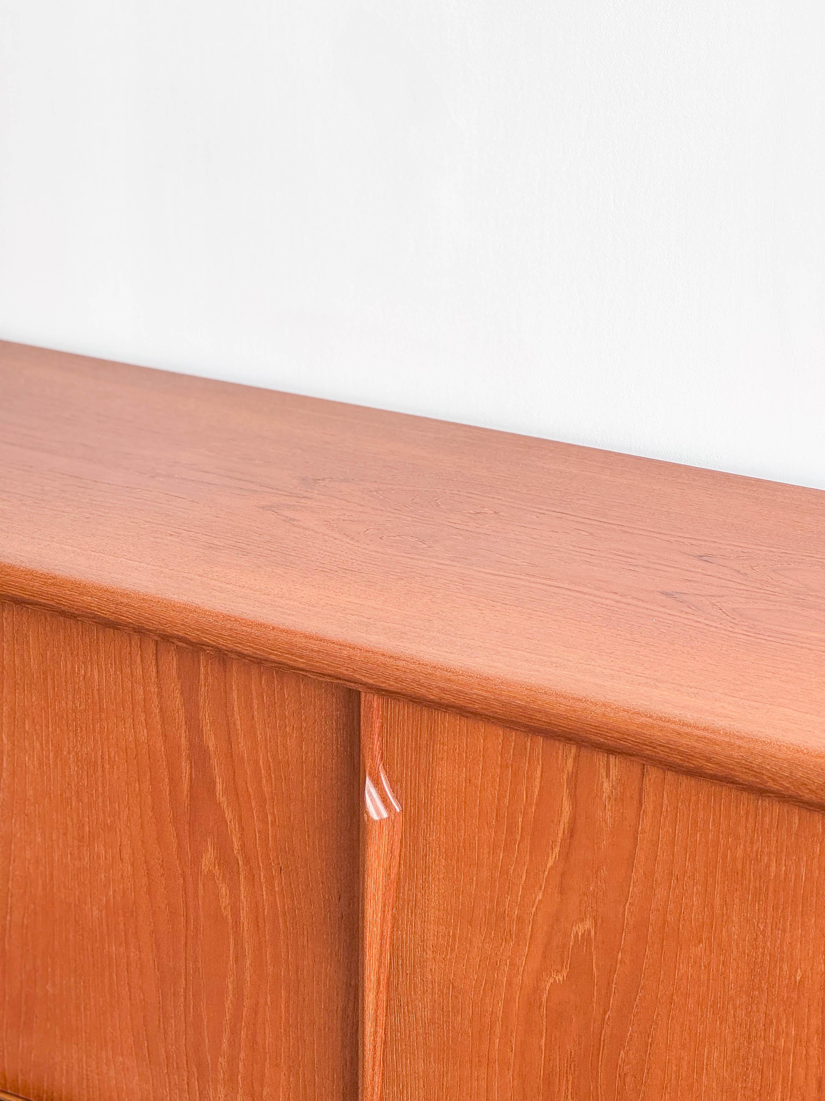 Mid-Century Modern Danish Sideboard in Teak from Axel Christensen Odder For Sale 5