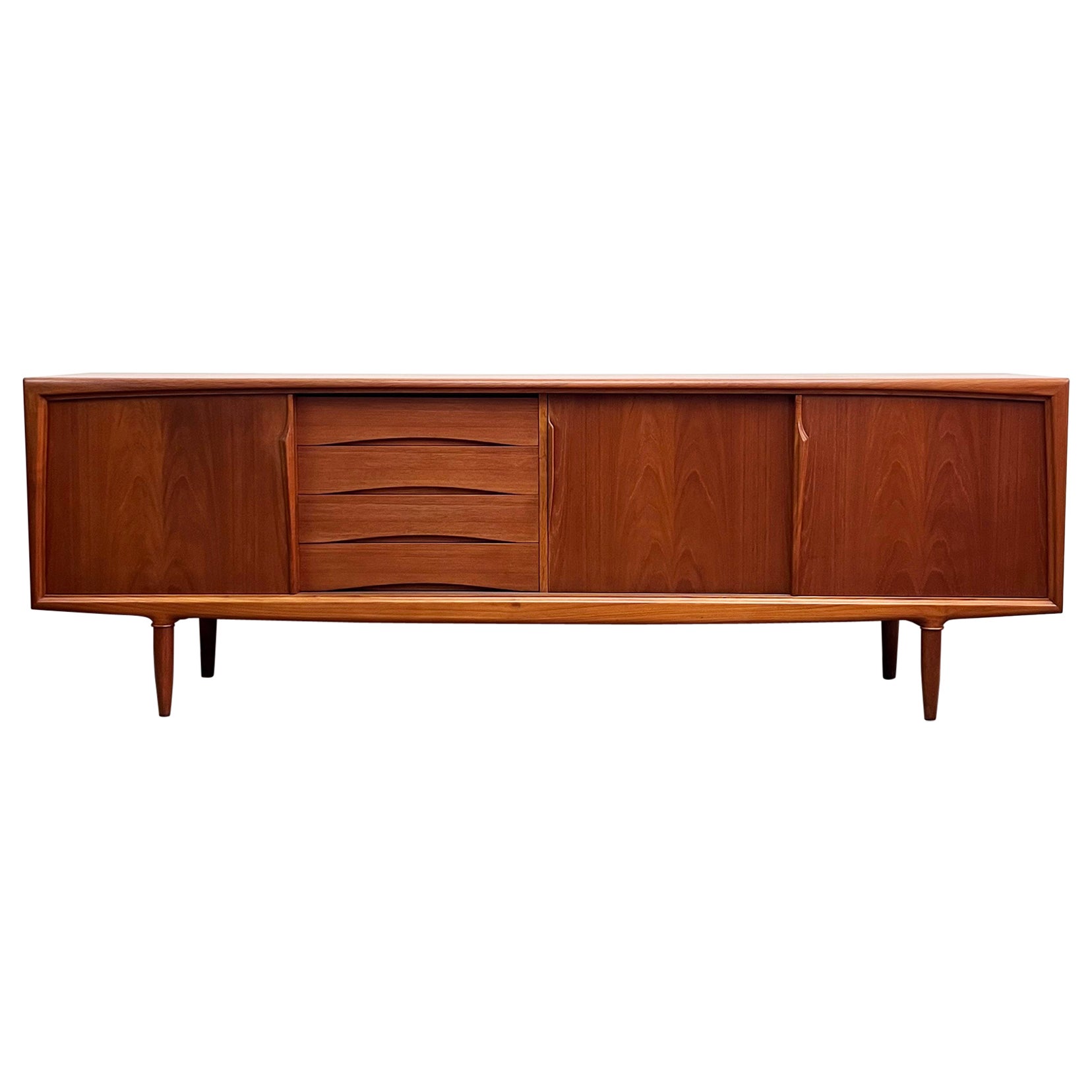 Mid-Century Modern Danish Sideboard in Teak from Axel Christensen Odder