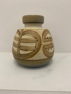 Vaso in ceramica danese Soholm, metà secolo, di Noomi Backhausen