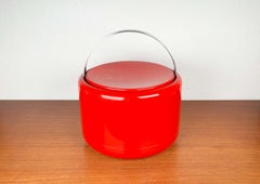 Mid-Century-Modern-Kühlbehälter im dänischen Space-Age-Stil in Rot von Erik Magnussen für Stelton