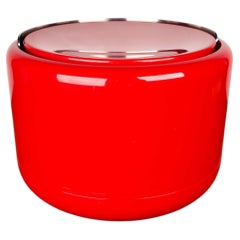 Mid-Century-Modern-Kühlbehälter im dänischen Space-Age-Stil in Rot von Erik Magnussen für Stelton