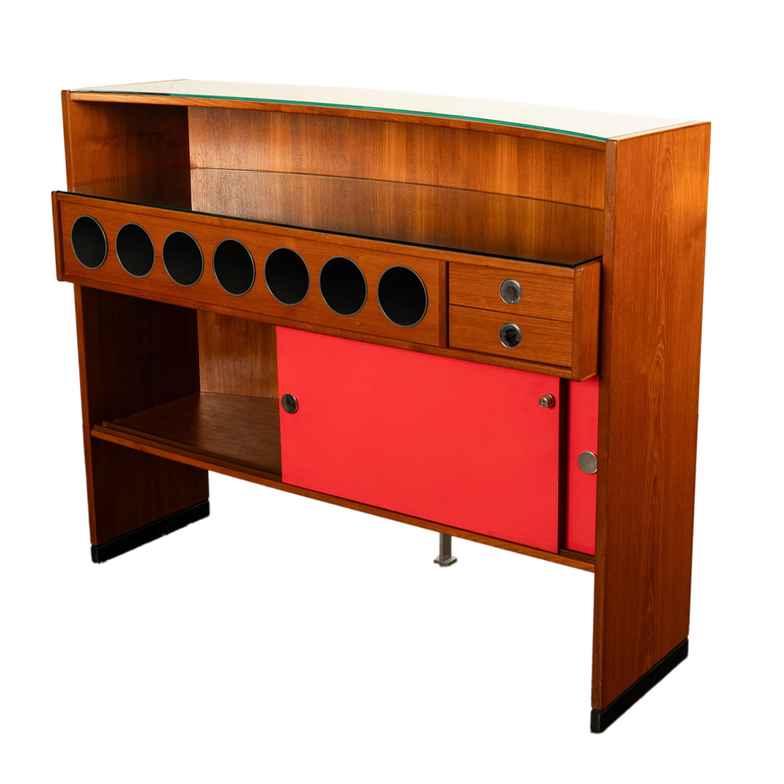 Bar Boomerang danois moderne du milieu du siècle dernier Eric Buch Drylund 1960 en vente 3