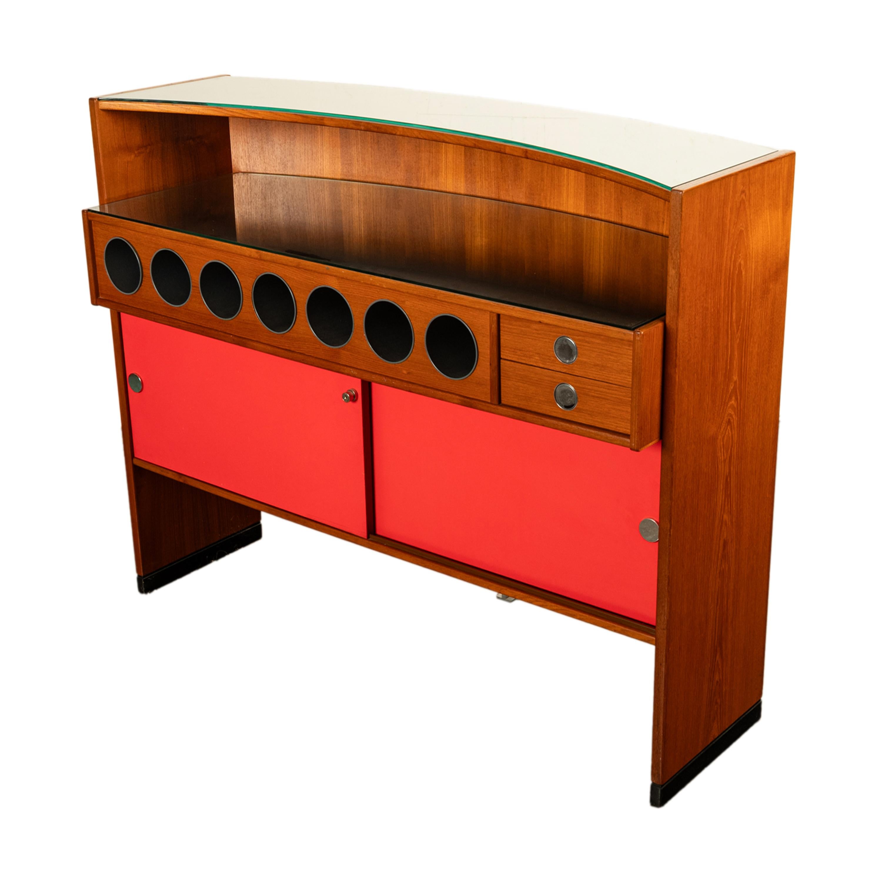 Bar Boomerang danois moderne du milieu du siècle dernier Eric Buch Drylund 1960 en vente 6