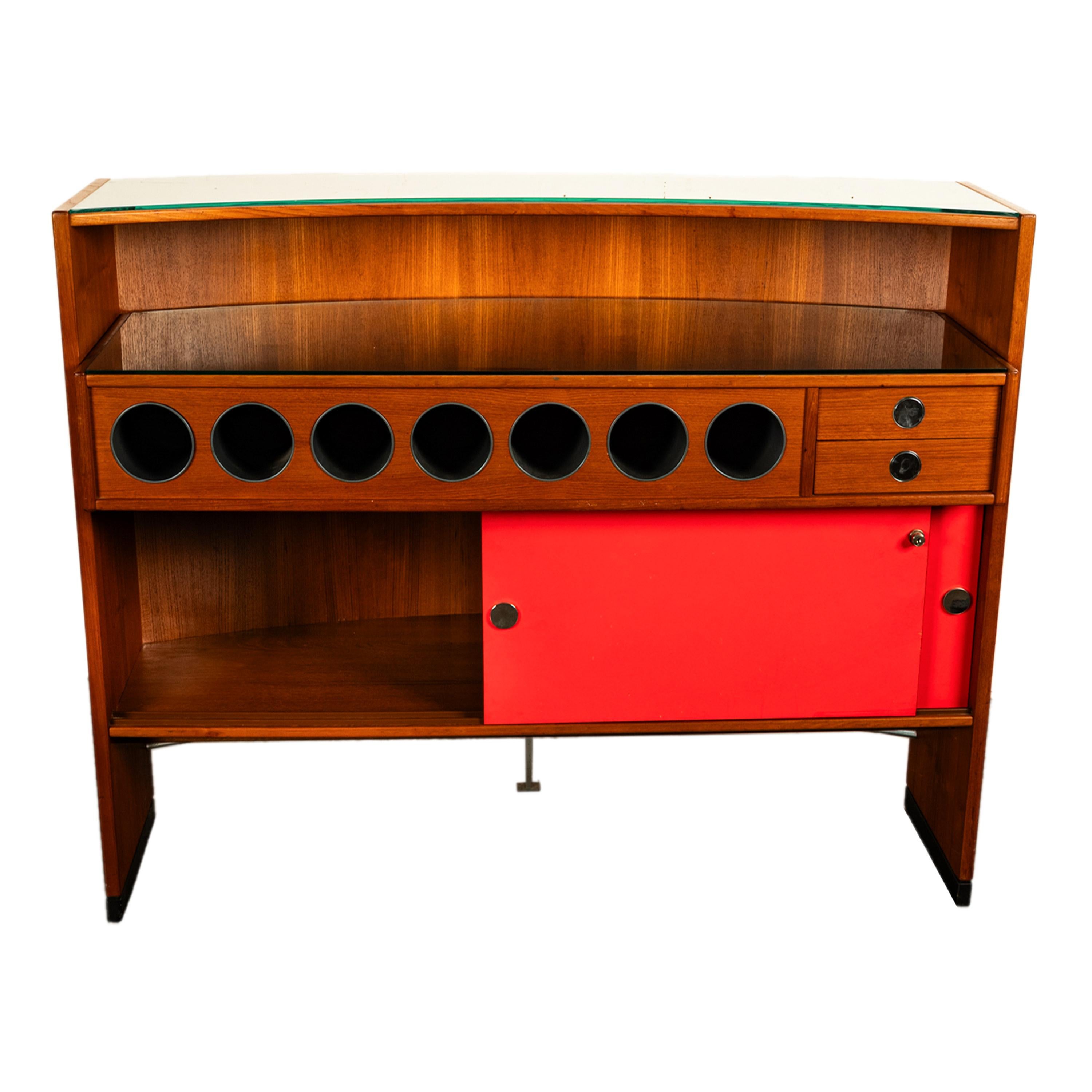 Bar Boomerang danois moderne du milieu du siècle dernier Eric Buch Drylund 1960 en vente 2