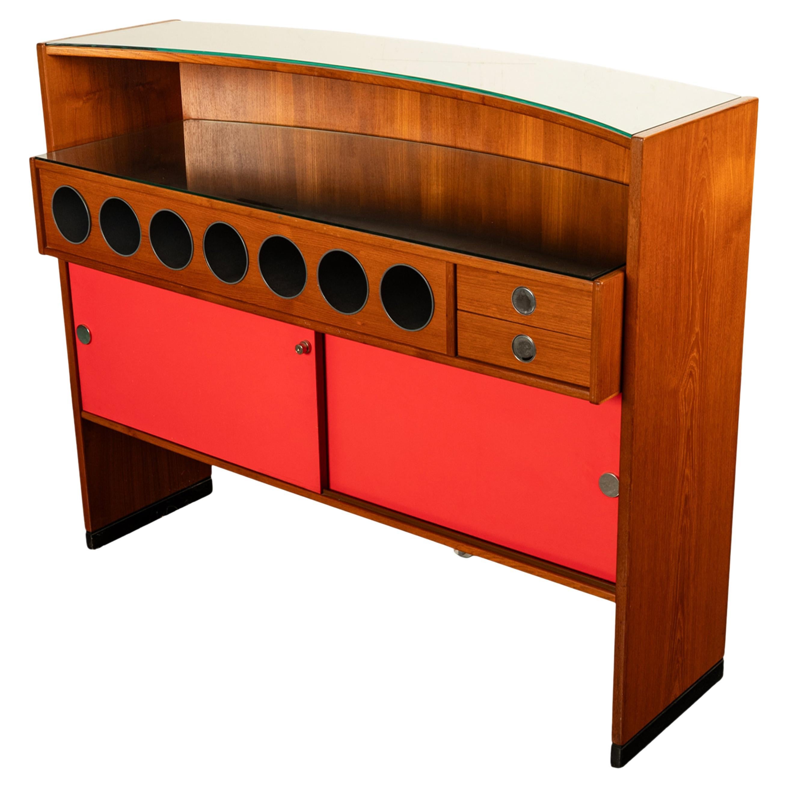 Bar Boomerang danois moderne du milieu du siècle dernier Eric Buch Drylund 1960 en vente