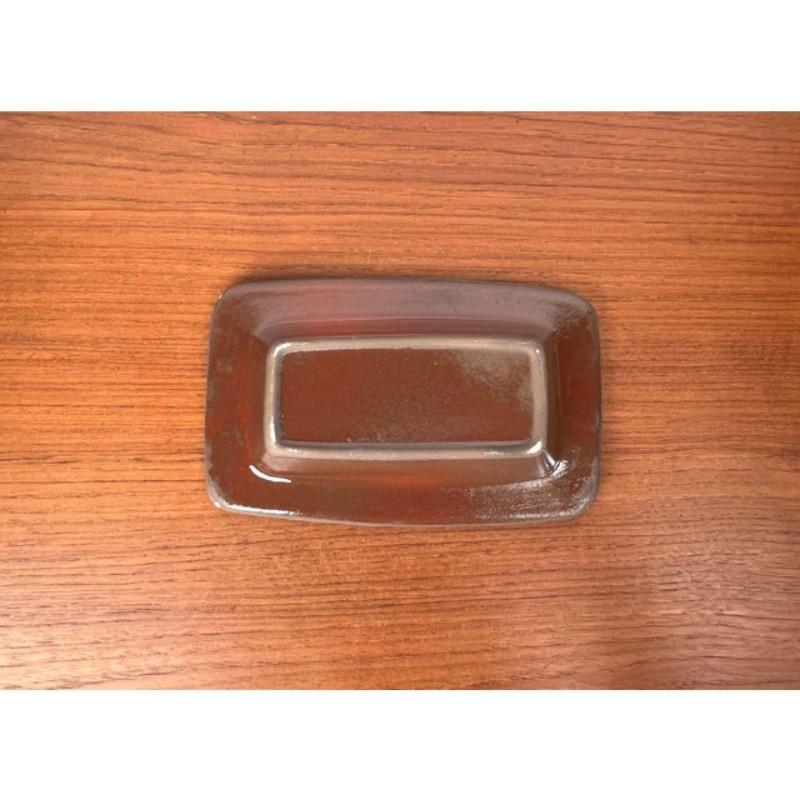 Cuenco cenicero de Studio Pottery danés moderno de mediados de siglo de Frank Keramik, años 60 en venta 9