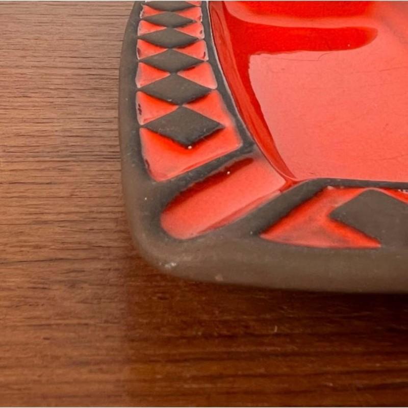 Cuenco cenicero de Studio Pottery danés moderno de mediados de siglo de Frank Keramik, años 60 en venta 11