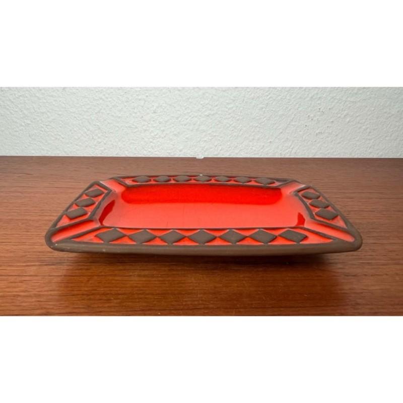 Cuenco cenicero de Studio Pottery danés moderno de mediados de siglo de Frank Keramik, años 60 Danés en venta