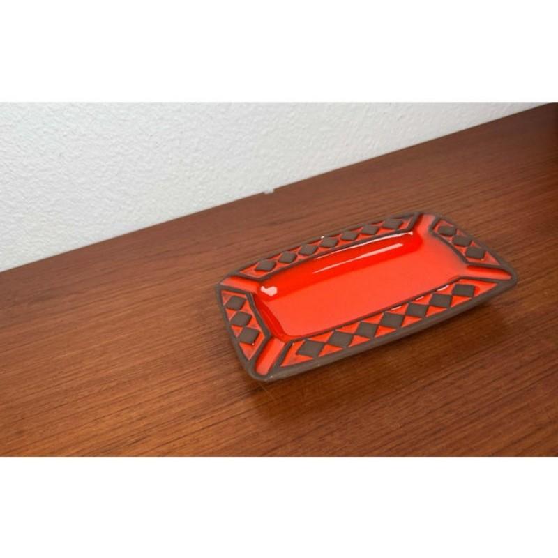 Cuenco cenicero de Studio Pottery danés moderno de mediados de siglo de Frank Keramik, años 60 siglo XX en venta