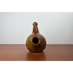 Mid-Century Modern Danish Studio Pottery Bird Shaped Bottle, 1960s