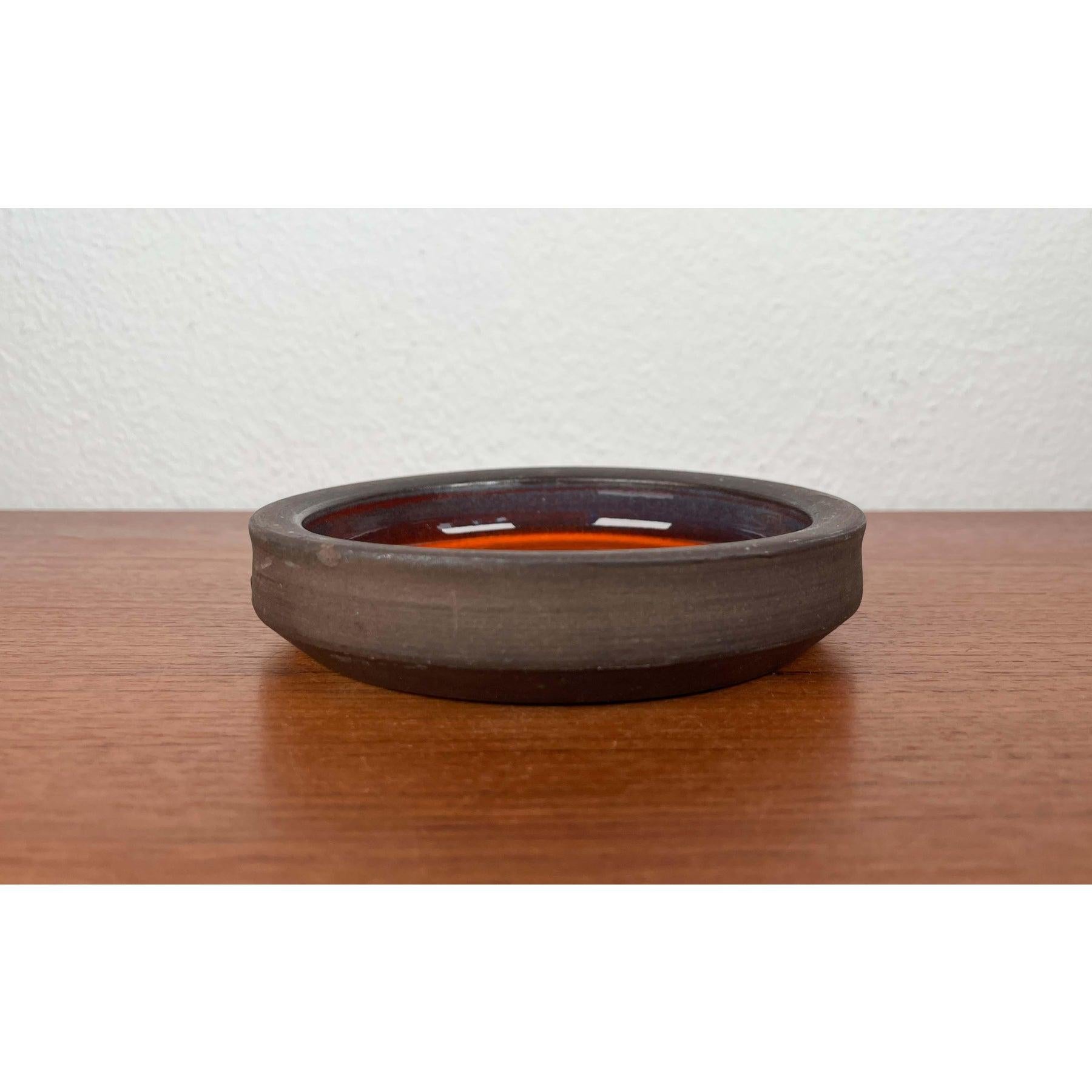 Cuenco danés moderno de mediados de siglo de Studio Pottery, años 60 en venta 3