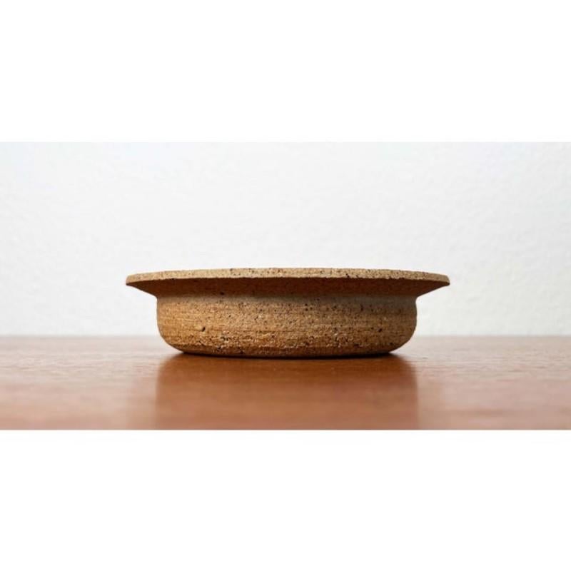 Mid-Century Modern Danish Studio Pottery Bowl, 1960s For Sale 6